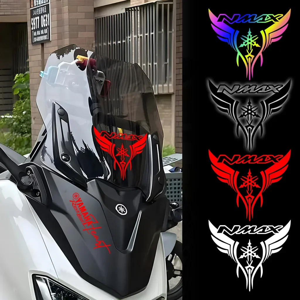 

1PC NMAX Motorcycle Reflective Sticker Waterproof Vinyl Decal for Motorbike Body Fuel Tank Windshield Decor