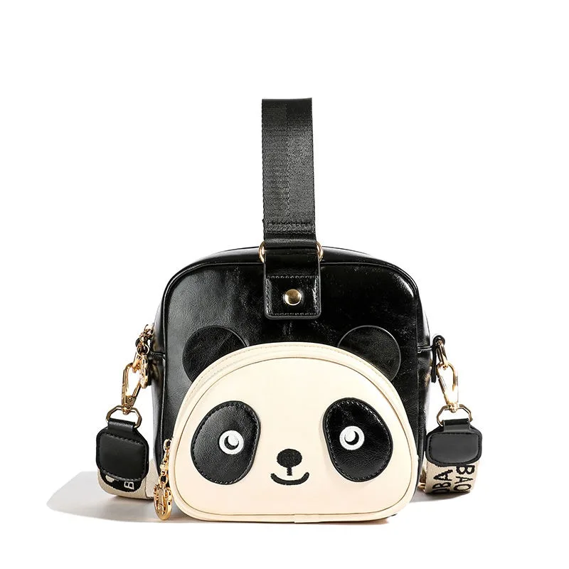 high-appearance-level-handbags-cartoon-popular-portable-panda-bag-new-niche-design-casual-shoulder-crossbody-small-square-bag