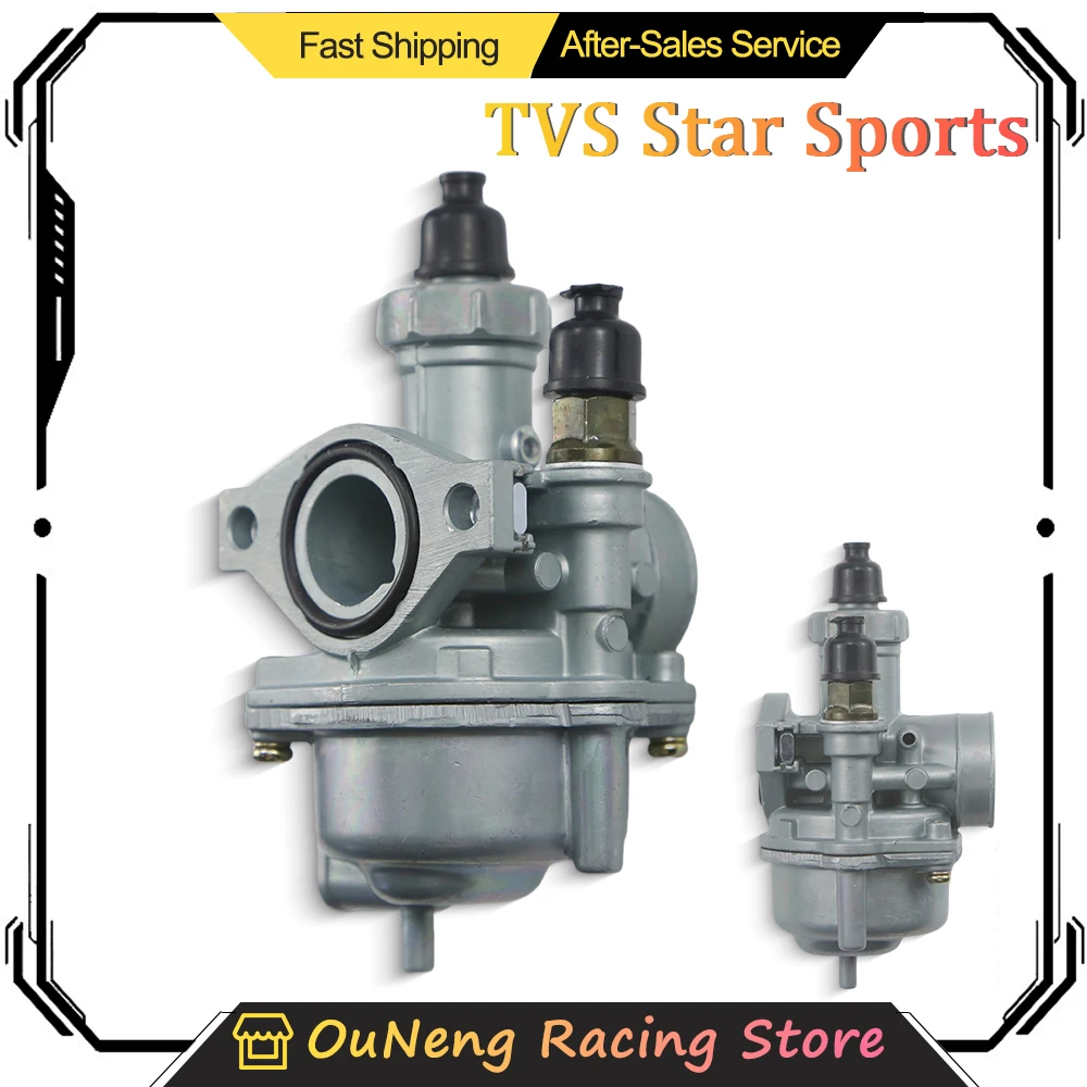 

For TVS Star Sports Self City 100CC Motorcycle Accessories Motorcycle Carburetor Carb