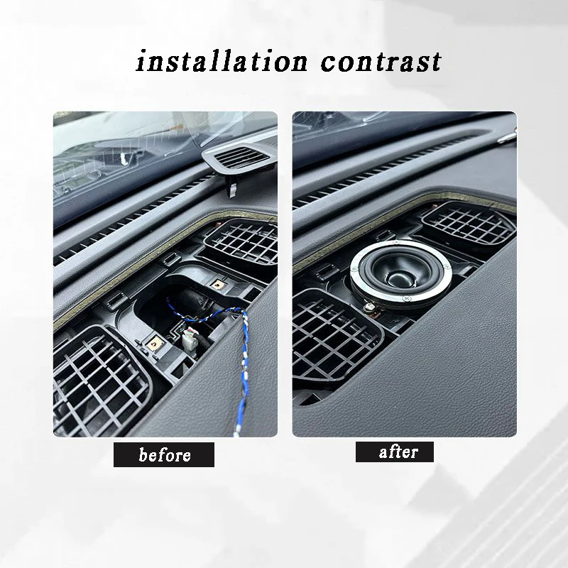 Car Dashboard Center Audio Upgrade Replacement for Trumpchi Gac Gs8 2022 2023 2024 2025 Interior Assembly Modify Sound Speaker