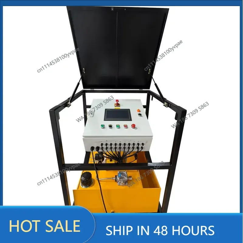 700Bar high-precision 8-point synchronous electro-hydraulic pump power pack for marine and construction industries