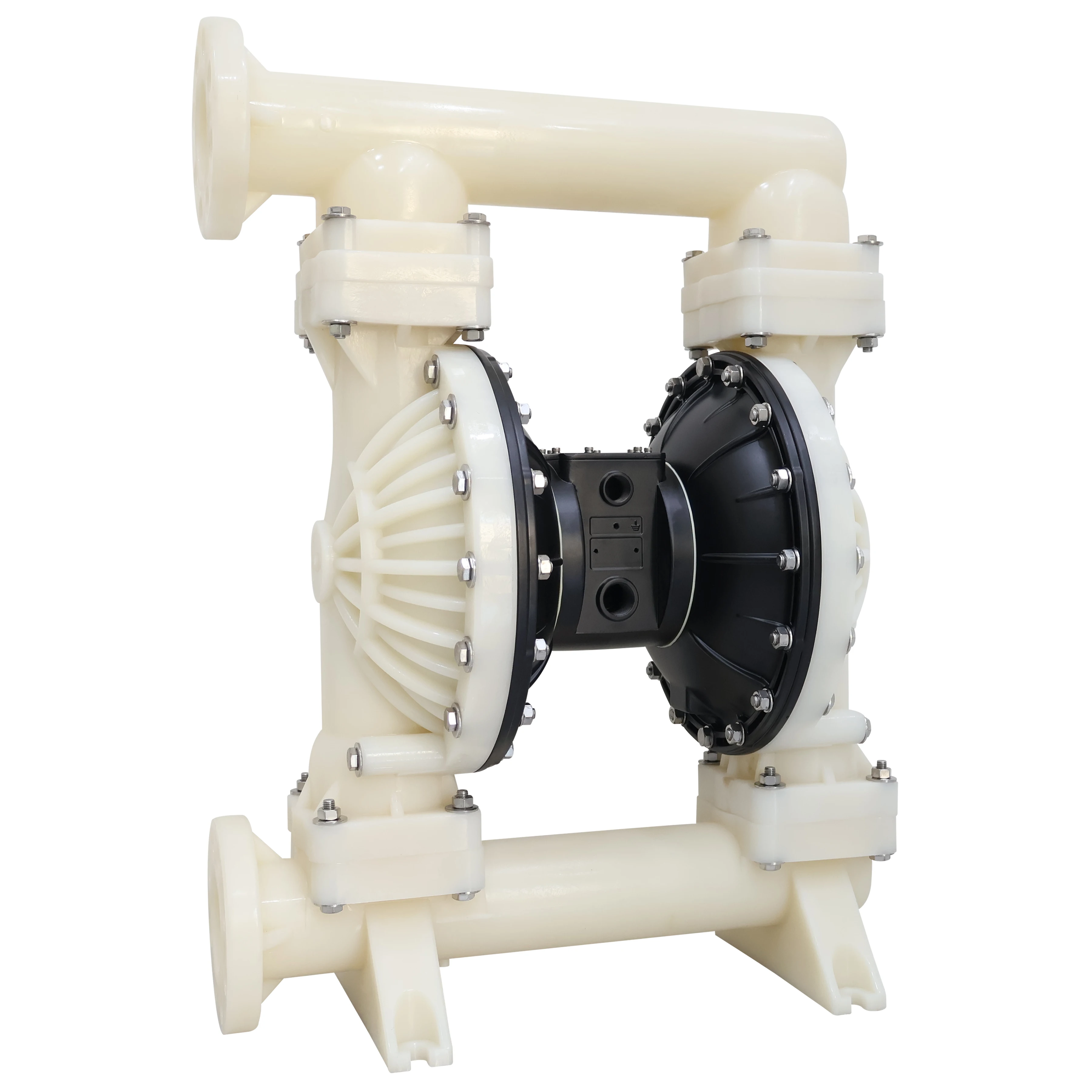 

Hot Sale Resistant Large Flow 3 Inch Polypropylene Pneumatic Double Diaphra Pump for Wastewater Treatment Solution