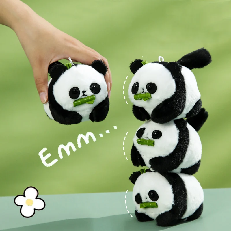

Мультяшные милые плюшевые игрушки панда с хвостом для снятия стресса Необычные игрушки для снятия стресса маленькие животные