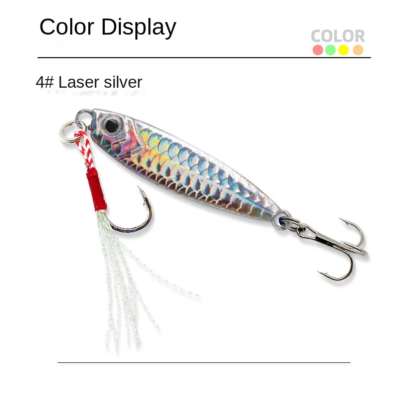 News 7/10/15/20/25/30g Japen Metal Cast Jig Spoon Shore Casting Jigging Fish Sea Bass Fishing Lure Artificial Bait Tackle