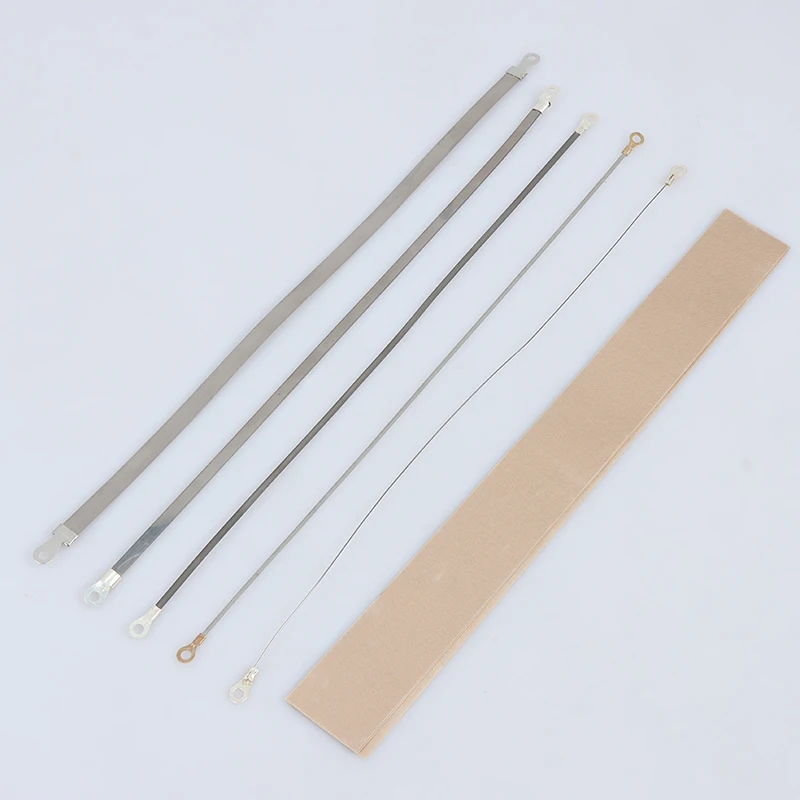 1set 200/300mm Useful Machine Impulse Sealer Heat Wire Element Strip Sealing High Temperature Cloth+Heating Wire Durable Useful