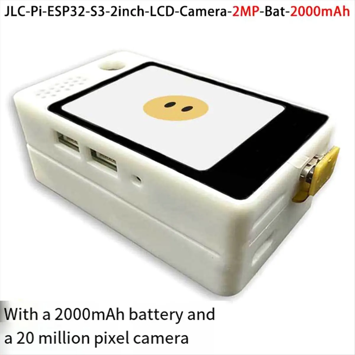“QUALITY EXCELLE“2MP Camera DEV - Development Board - N16R8 Module with 2 Inch Touch Display for Xiaozhi AI A