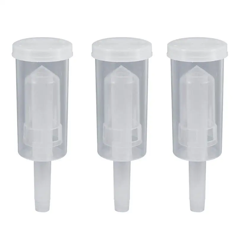 3 PCS Homebrew Beer Cylinder Fermentor Way Exhaust Water Sealed Check Valve Beer Fermentation Wine Making Brewing