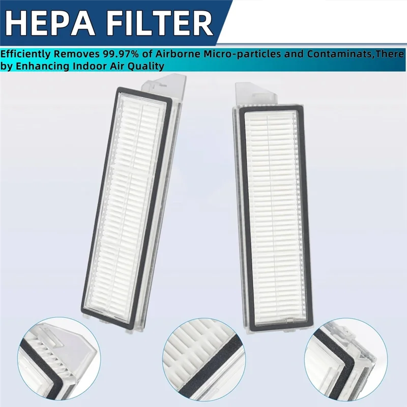 Zestaw części zamiennych do Roborock S8 Maxv Ultra, akcesoria do robota odkurzającego, ściereczki do mopa, worki do odkurzacza, szczotki boczne, filtr