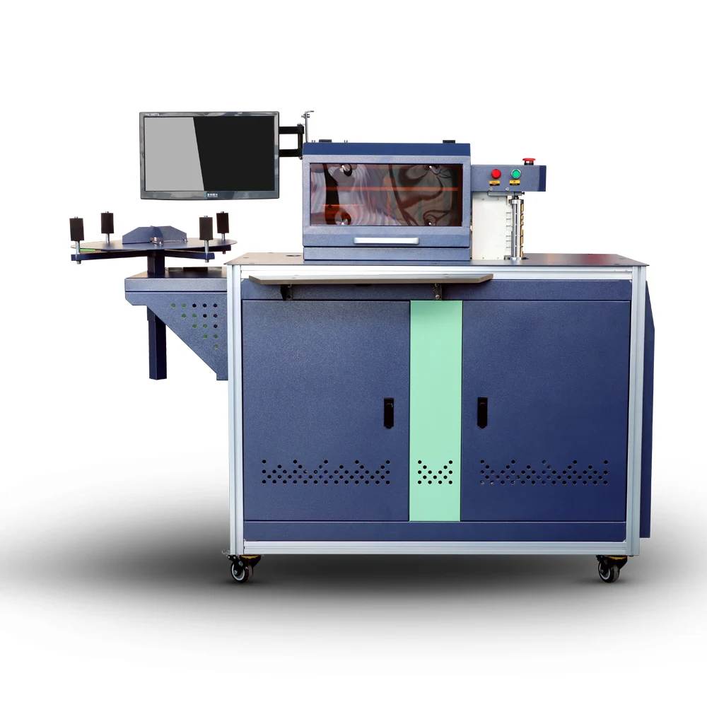 US Stock Automatic Channel Letter Fabrication Bender Machine for Aluminum Channelume/ Let-r-Edge Coil Bulk Wholesale