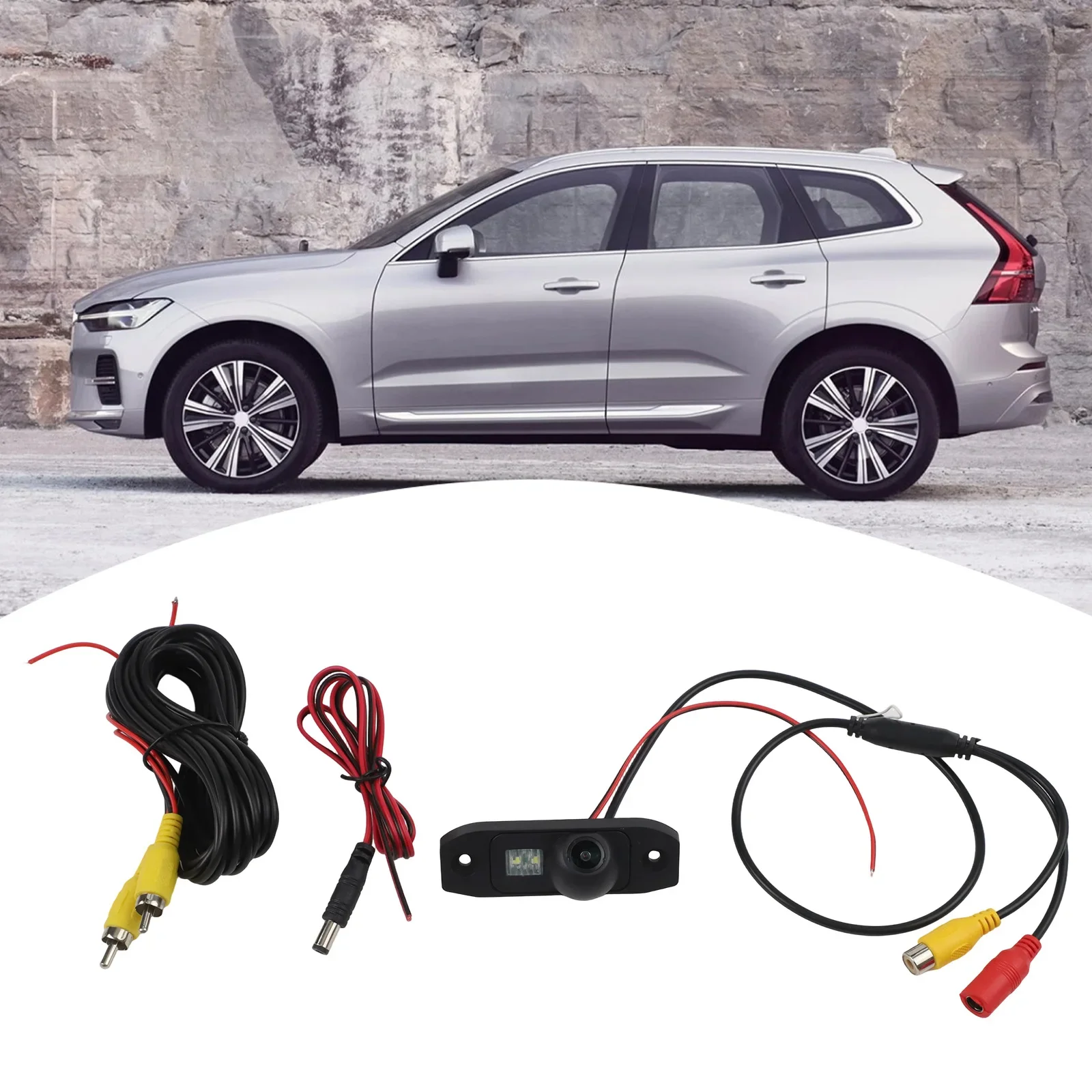 

Камера заднего вида для Volvo XC60, XC90, S80, 12В постоянного тока, потребление тока 80 мА для эффективной работы