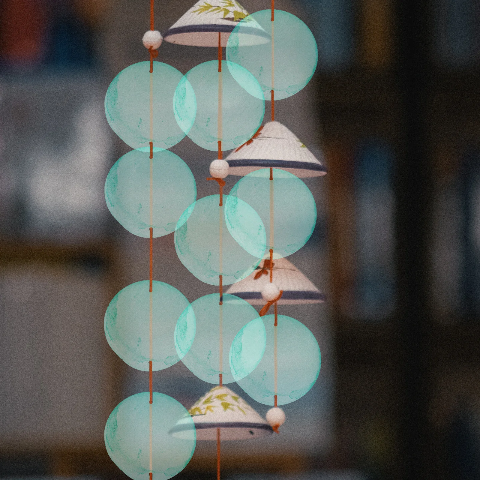 

100pcs Shell Slices Natural Round Diy Jewelry Making Accessories Wind Chime Craft Earring Hanging Charms