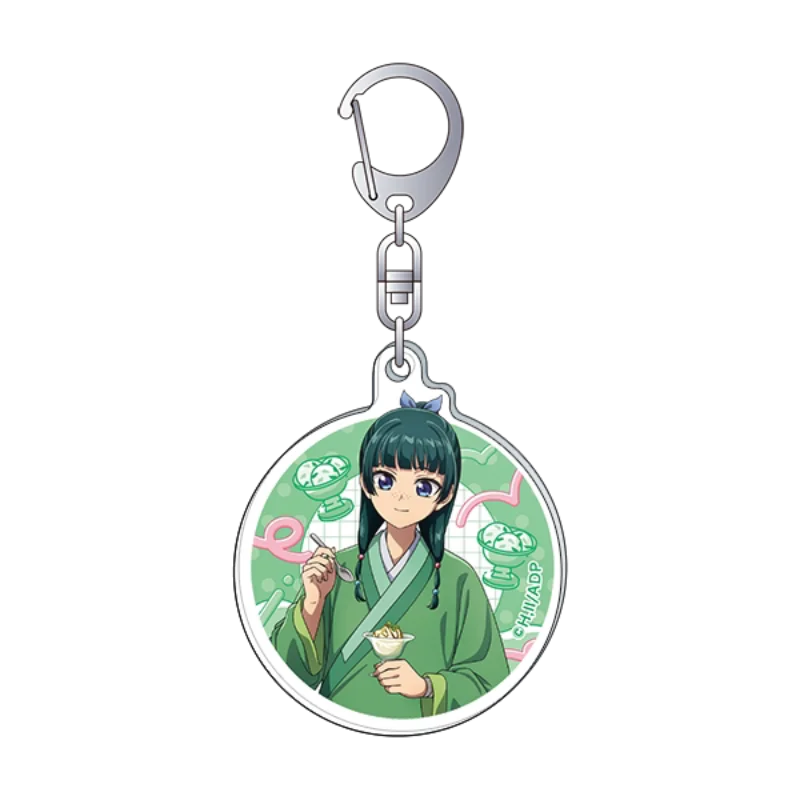 The Apothecary Diaries 6CM Maomao Jinshi Acrylic Keychain Pendant Bag Car Keychain Cell phone Pendant present Friend Gifts