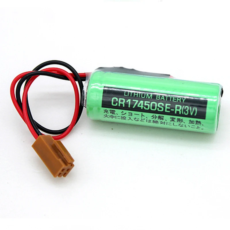 3pcs/lot CR17450SE-R 3V Lithium Battery Unrechargeable for CNC PLC Machine Parts