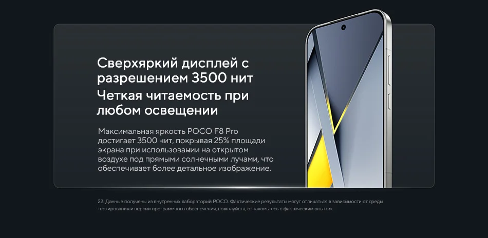 【World Premiere】POCO F8 Pro Global Version Smartphone Snapdragon8 Elite 6.59"120Hz HyperRGB AMOLED Display 6210mAh 100W Change