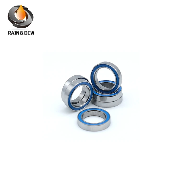 10Pcs 13x19x4mm  MR1319RS Bearings  ABEC-7 MR1913 2RS Ball Bearing Parts For Hobby RC Car Truck