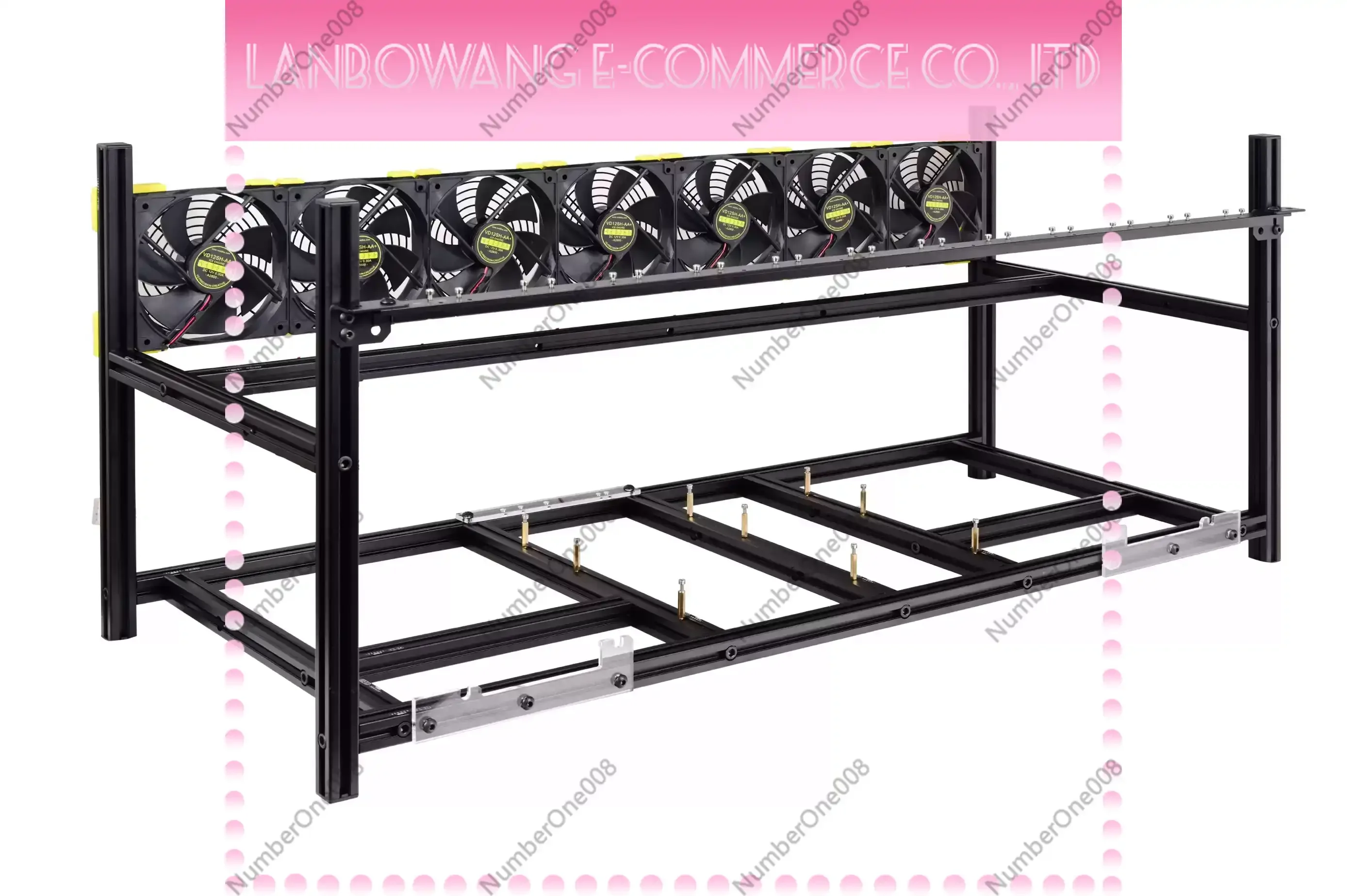 Special clearance, Vinda VEDDHA 6 graphics card/multi-graphics card/AI large model all-aluminum rack chassis