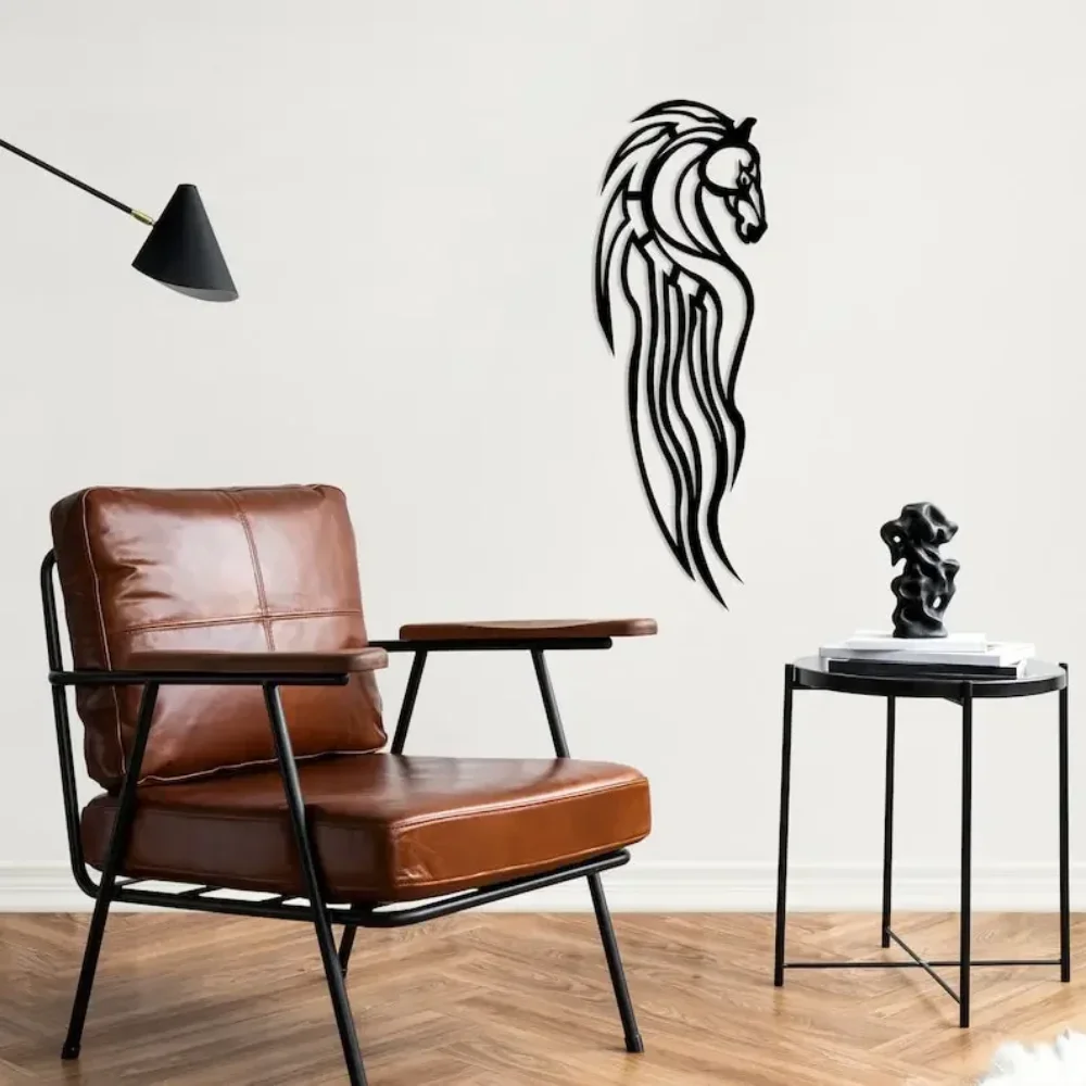 Riders of Rohan Wall Art, Lord of The Rings Metal Decor, LOTR Fan gift, Rohan Wall Decor, Geometric Housewarming Wall Art
