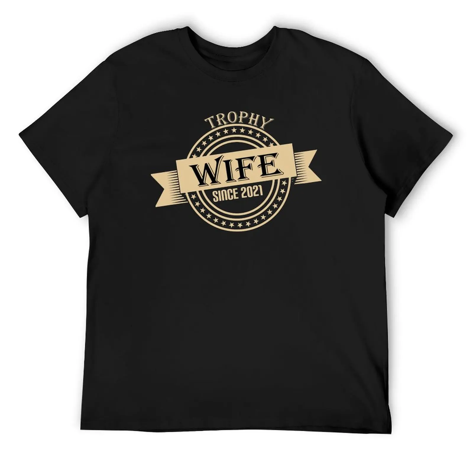 Trophy Wife Since 2021 - Trophy Wife Graphic and Sticker Pack T-Shirt korean fashion baggy shirts mens clothes