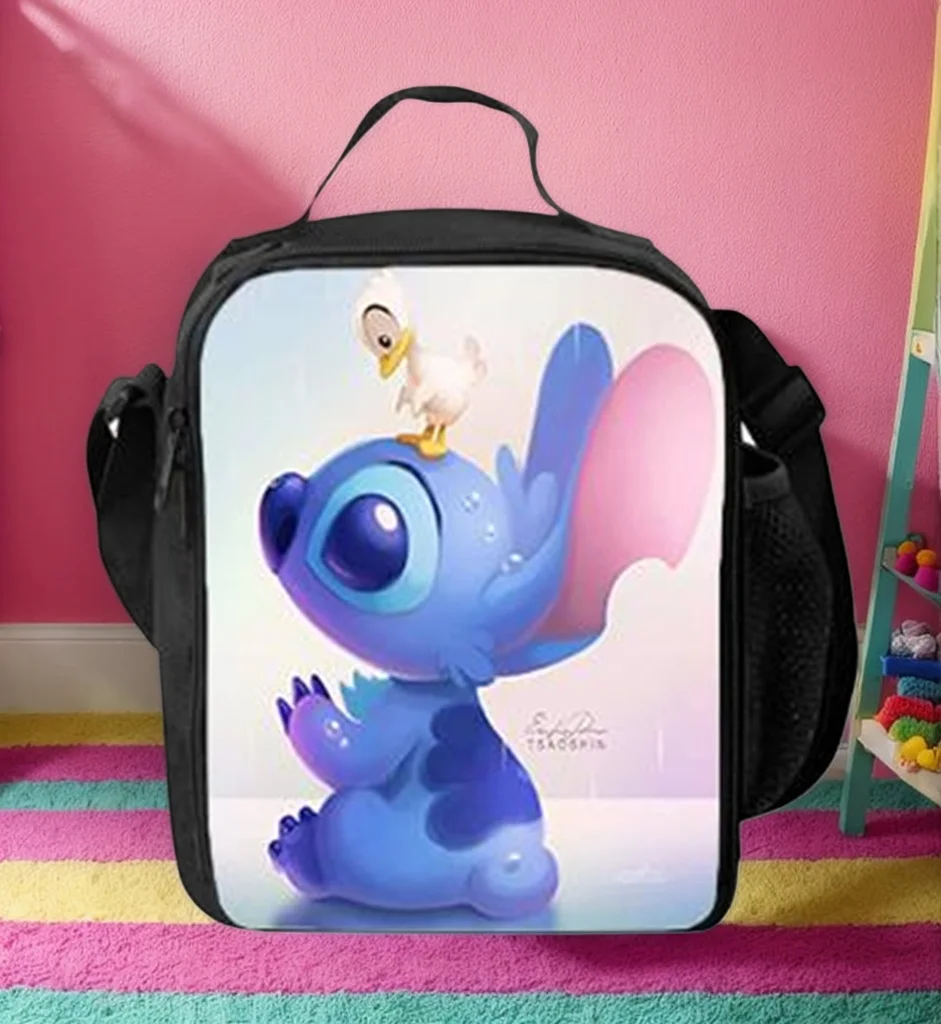 

Kids New Stitch Cooler Bag Boy Girl Back to School Lunch Bag,Lightweight Lunch Box for Students