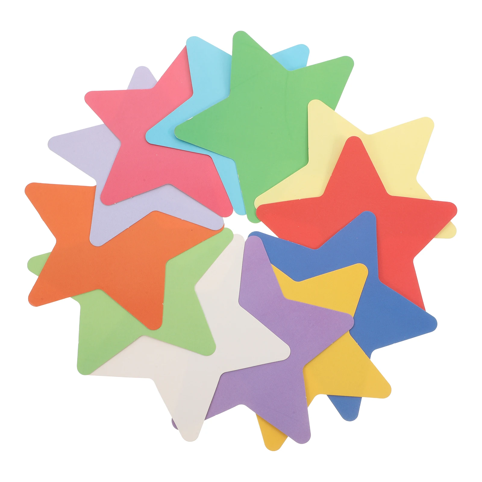 

Star Paper Paper Cutouts Decorative Stars for Bulletin Board Classroom Accessory DIY Craft Star Cutouts Project