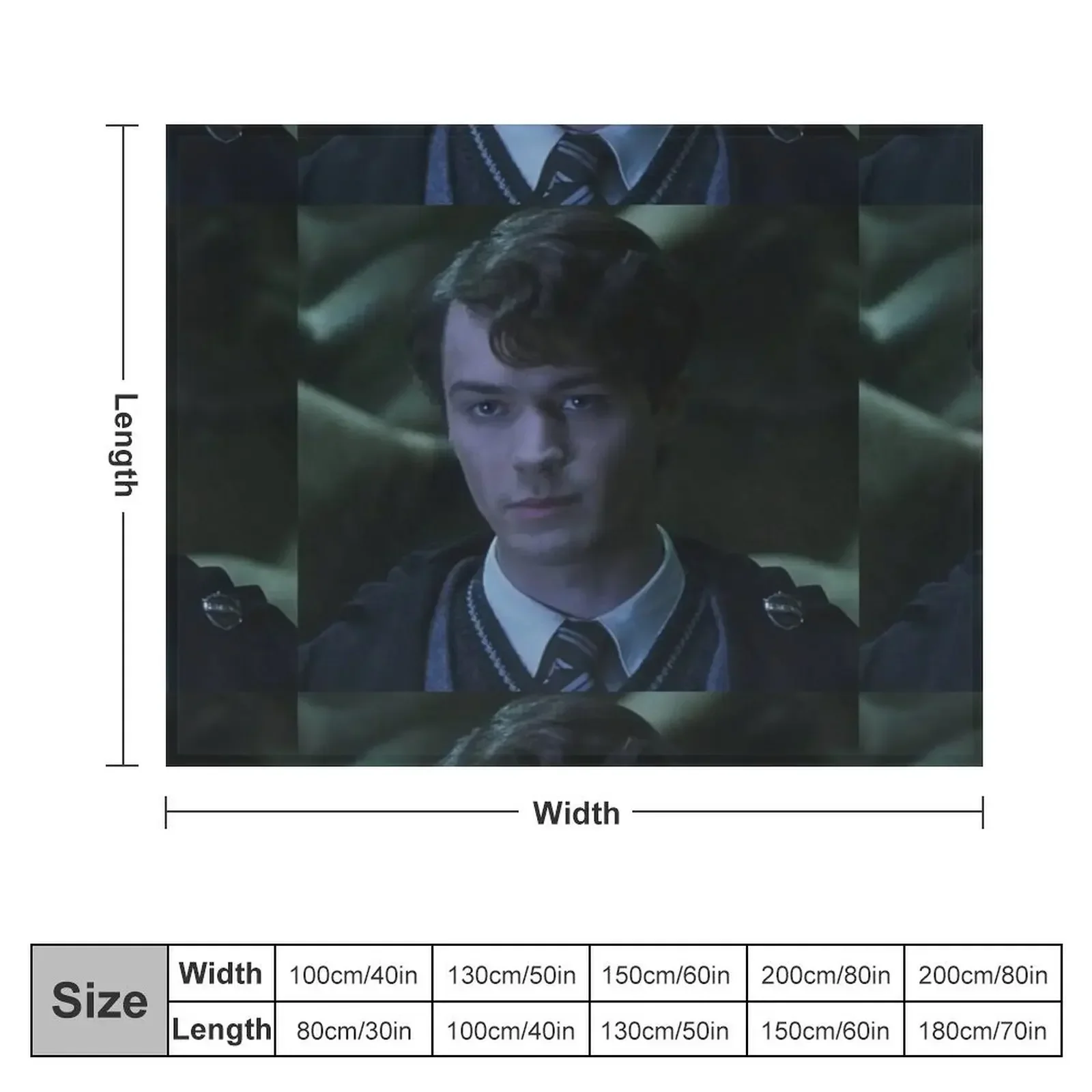 Tom riddle Throw Blanket For Sofa Thin Hairy Vintage sofa bed Blankets