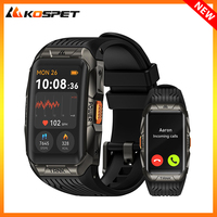 KOSPET TANK X2 Smart Watch For Men 3D Curved Screen 5ATM Waterproof 1.64'' AMOLED AI Assistant Bluetooth Call Men's Smart Watch