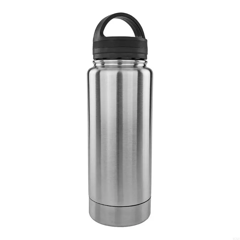 

97QE Water Bottle Stash Box Stainless Steel Bottles Outdoor or Household