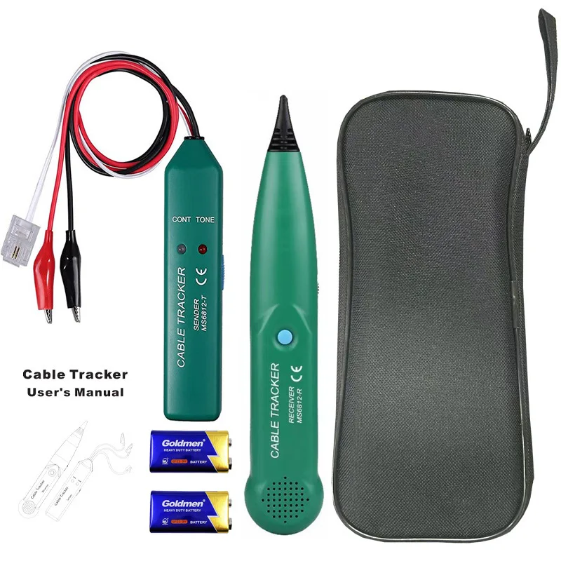 

MS6812 Cable Tracker Tester Network Cable Line Surveyor Line Patrol Line Searcher