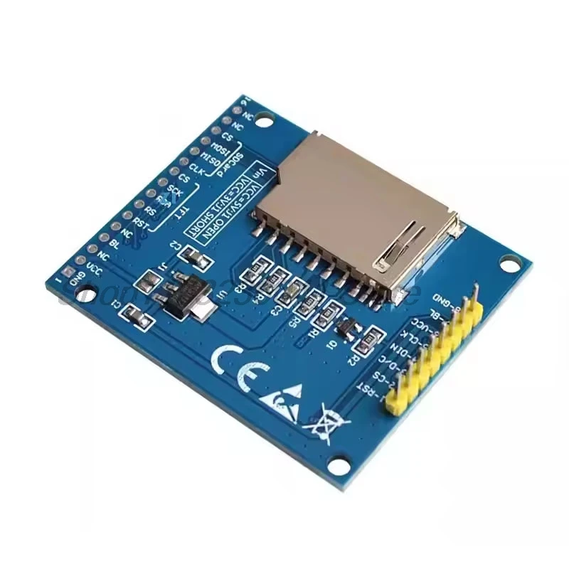 1.8 Inci Serial SPI TFT LCD Modul Tampilan PCB Adaptor IC 128X160 Dot Matrix 3.3V 5V IO Inerface Cmmpatible UNTUK Arduino