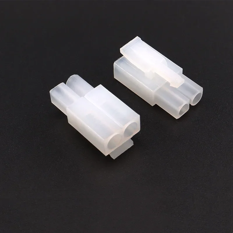 5-10pcs/lot L6.2 Big Tamiya 6.2mm Male Female Rubber Shell Connector Plug-in Terminal Aerial Model Toy Butt Joint Plug