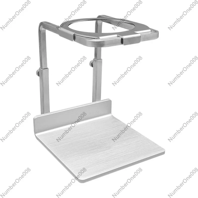 Stainless Steel 304 Orea1 Pour-over Coffee Adjustable Stand - Silver Four-legged Non-slip Pour-over Coffee Stand