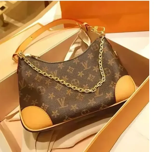 

Designer Bag Shoulder Bags Diane Crossbody Luxury Chain Cross Body Bag Women Crescent Bag Dumpling Boulogne Purse Chain Handbag
