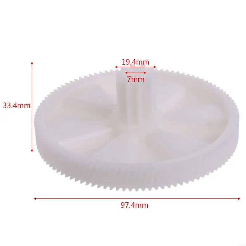 M76D 1Pc Grinder Parts Plastic Gear for Kenwood MG300 400 450 PG500 520