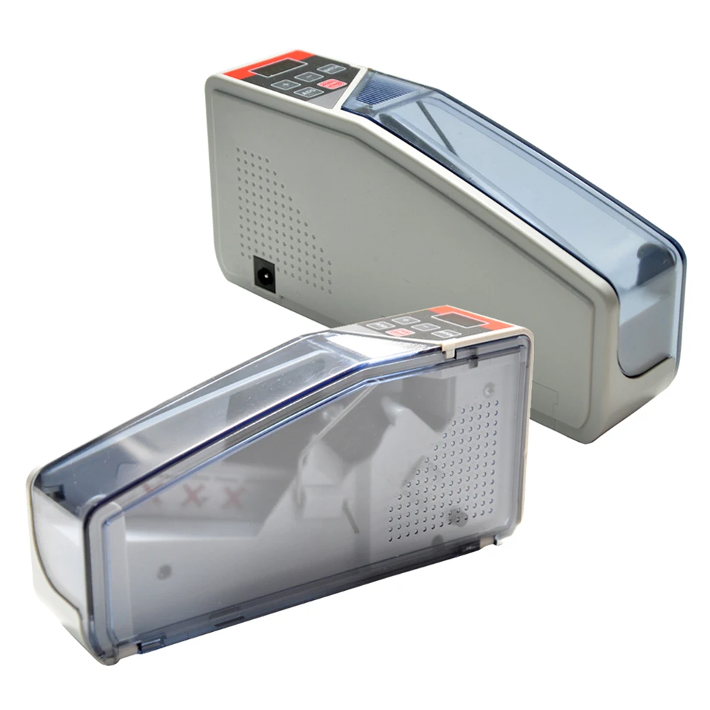 عداد أموال صغير محمول مفيد في جميع أنحاء العالم، آلة عد العملات المصنوعة من الأوراق النقدية النقدية لمعظم فواتير الملاحظات ​