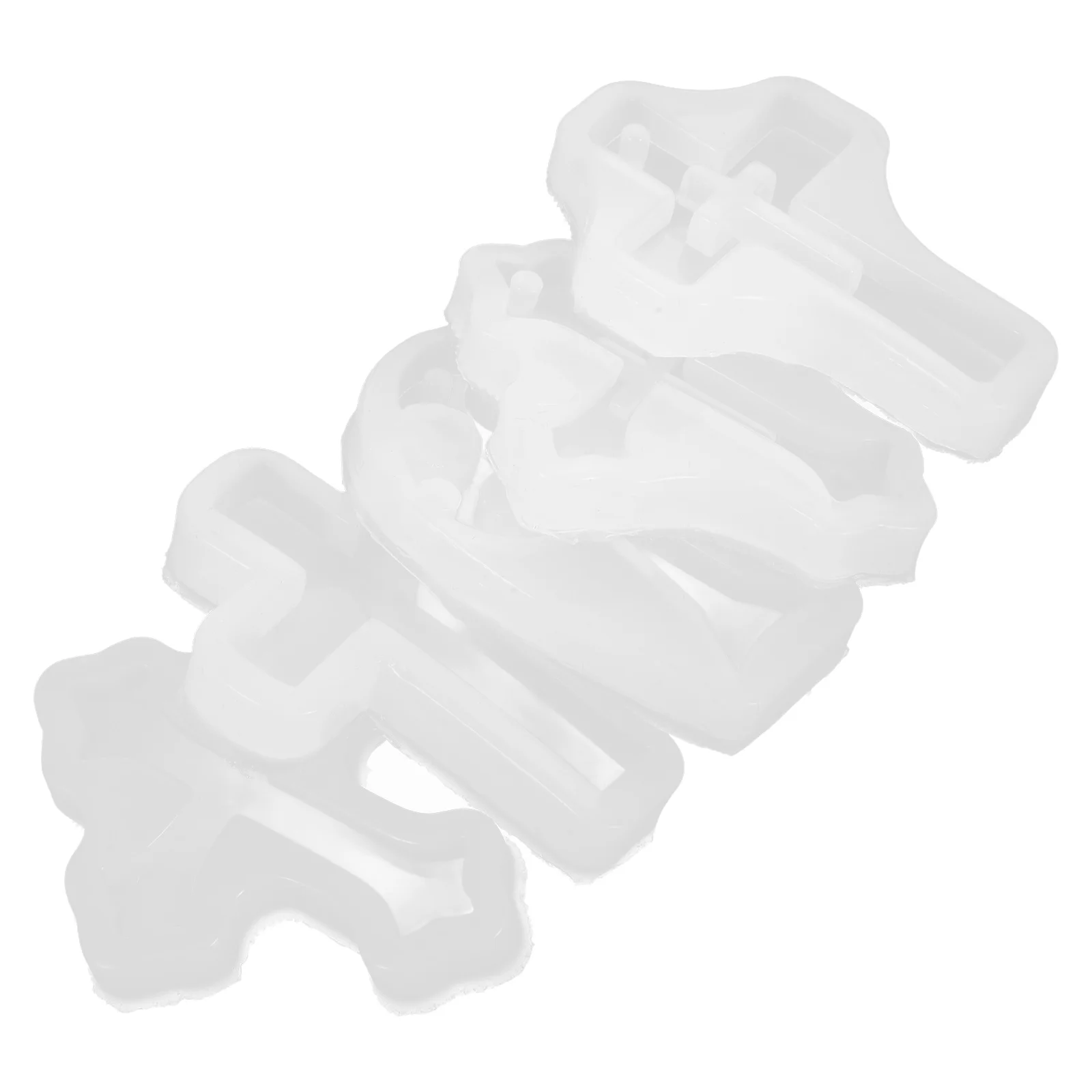 

5Pcs Cross Pendant Mold Silicone Crafts Mini Crosses Molds for Epoxy Resin Keychain Casting Jewelry Making Supplies Handmade