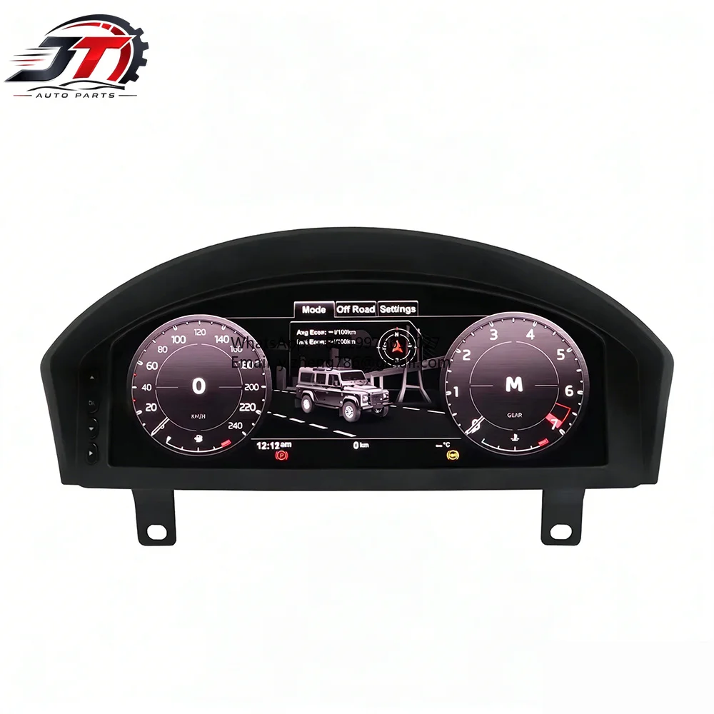 JT Car Auto Meter Speedometer Panel Digital Dashboard Instrument Cluster For Land Rover For Defender 2012-2016
