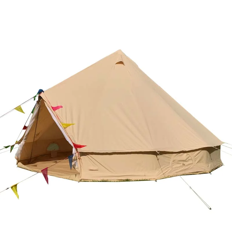 

High Quality Canvas Bell Tent Tipi Tent Perfect For Camping