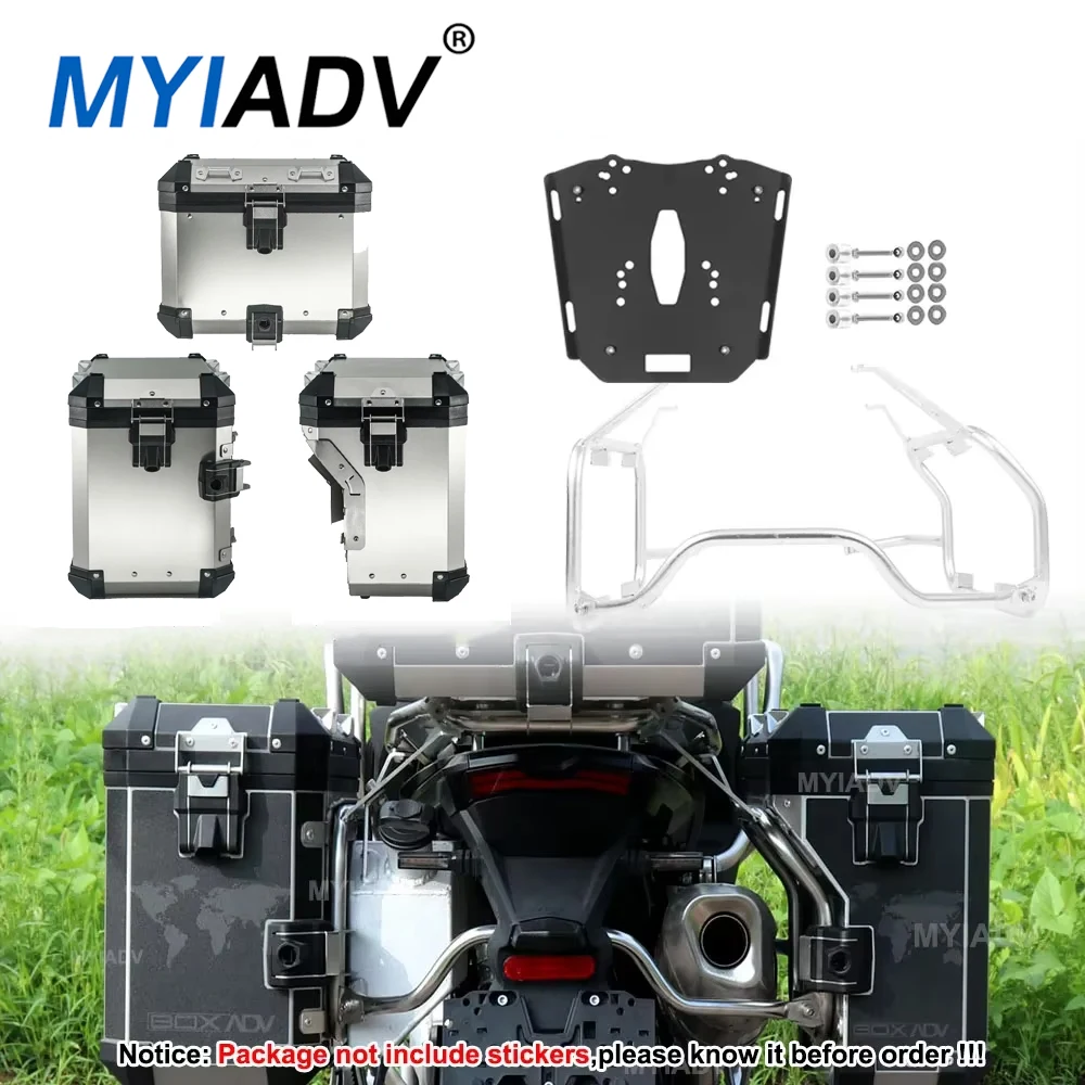 

Motorcycle Top Case Saddlebag Panniers Aluminum Box Luggage Rack For VOGE 900DS 900DSX 2024 Tail Trunk Holder Side Case Bracket