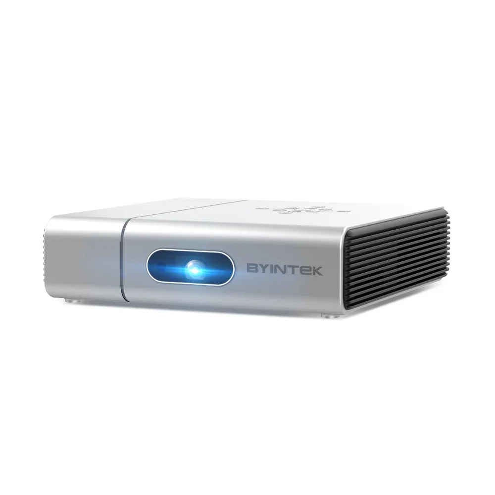 BYINTEK U50 Pro 1920*1080P DLP Projector, Mini 3D 4K Android Smart Wifi Mini Pocket Phone  Mobile DLP Projector