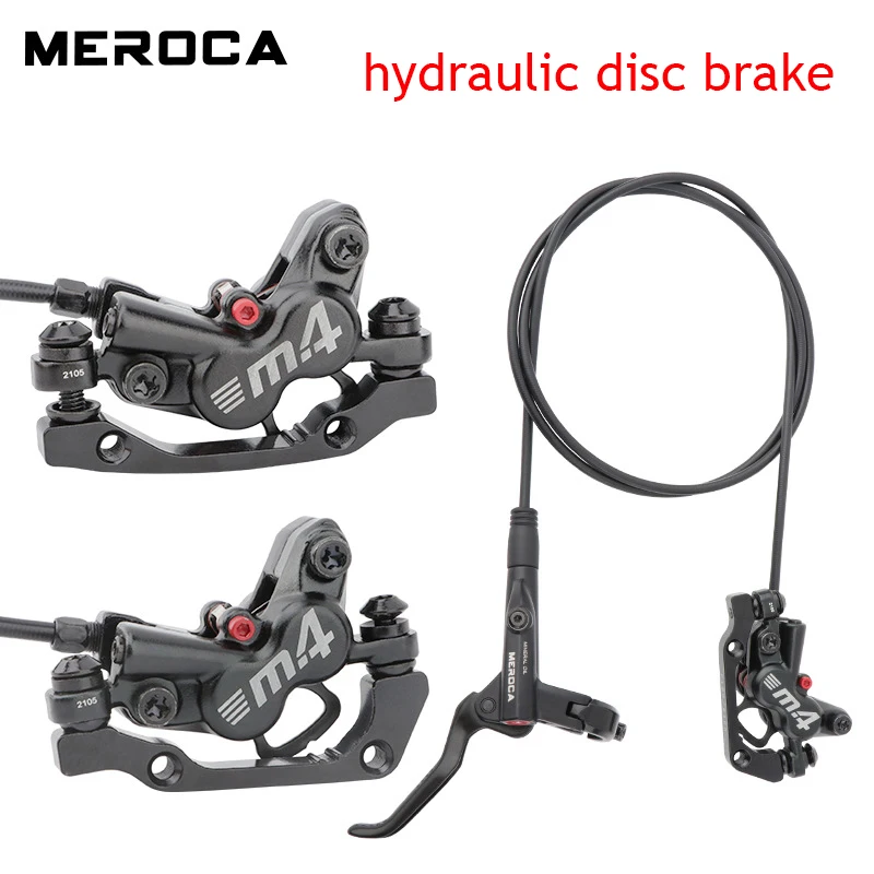 MEROCA MTB jízdní kolo hydraulické brzda aluminium slitina 800*1400mm 4 pushes píst M4 brzda 160mm brzda disk bicykl brzda systém MT200