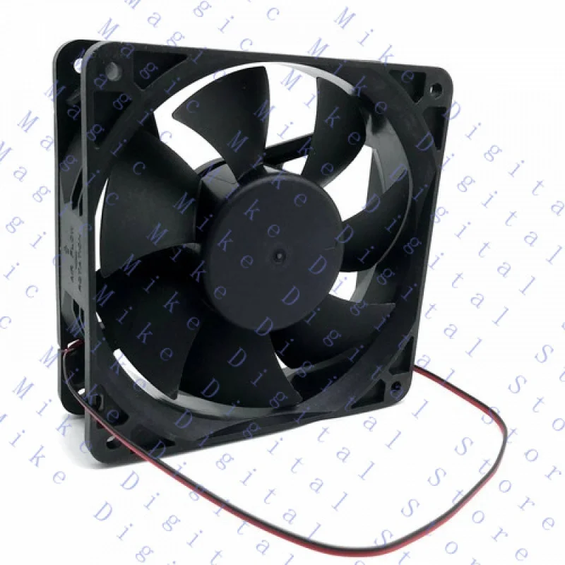 UU  1PC   12cm 2-Wire Server Cooling Fan  F1238E24B DC24V 0.350A 12038