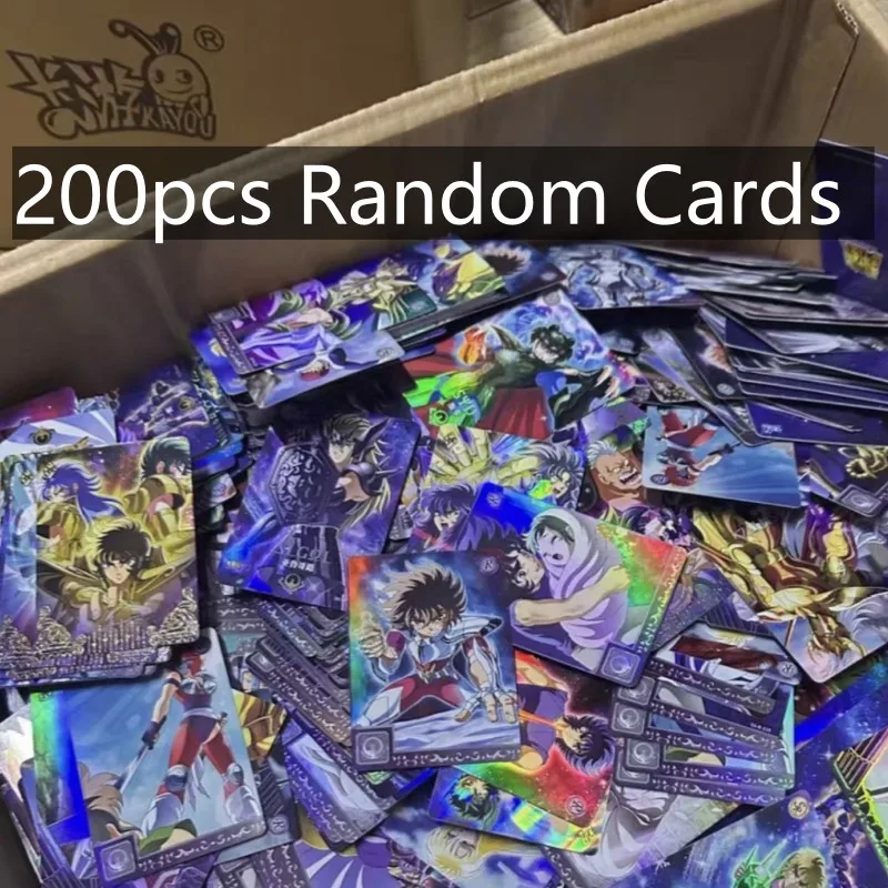 

Original KaYou Saint Seiya Cards Random 200pcs Character Athena Seiya Shiryu Hyoga Shun ikki Poseidon Kanon Hades Pandora Hilda