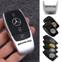 3D AMG Badge Key Cover Auto Remote Key Shell Refit Sticker For Mercedes Benz GLE GLA GLB W168 W177 W176 W246 W166 W169 W247 W204