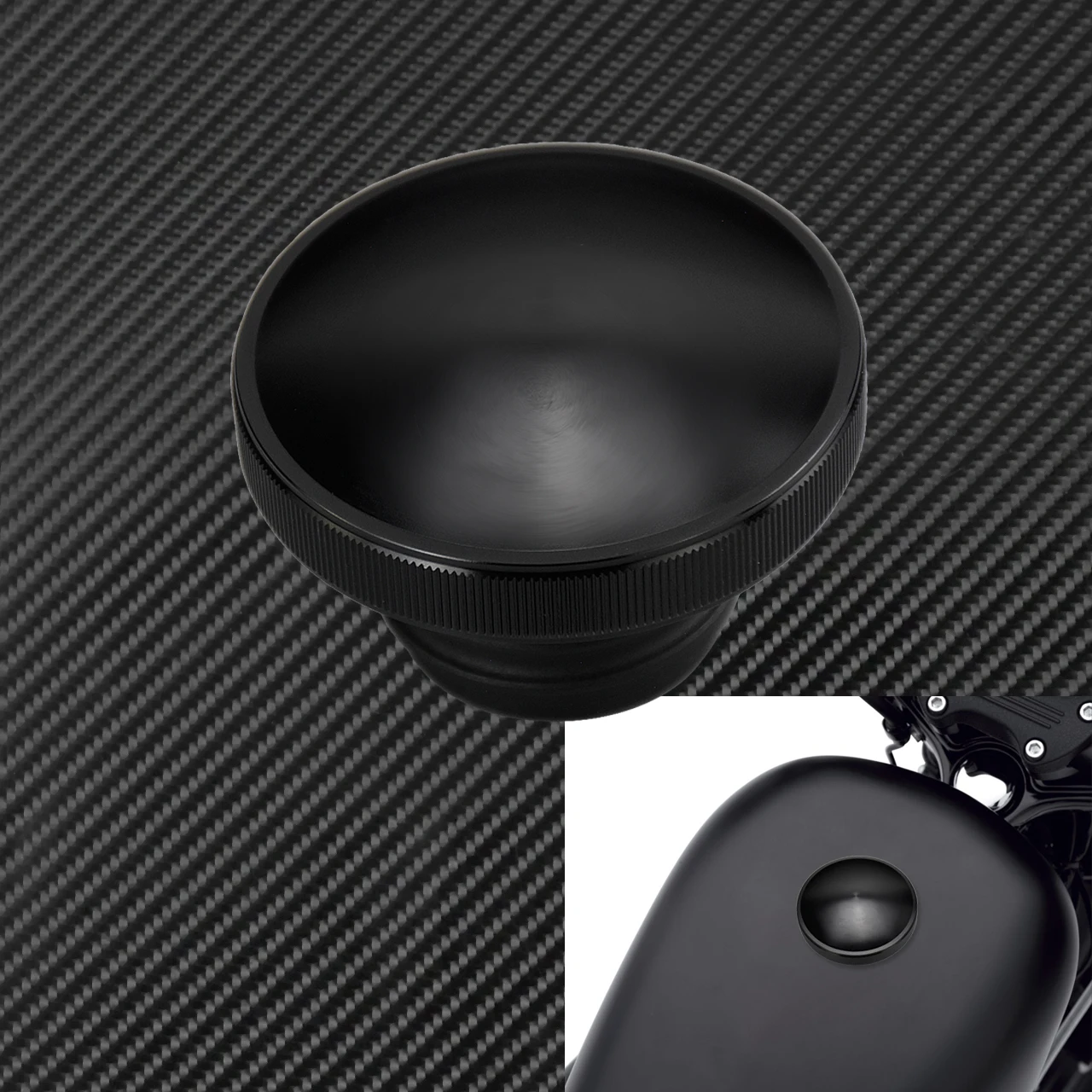 Motorcycle Fuel Gas Oil Tank Cover Vented Gas Oil Cap For Harley Touring Electra Glide Ultra Sportster XL1200 Softail Low Rider