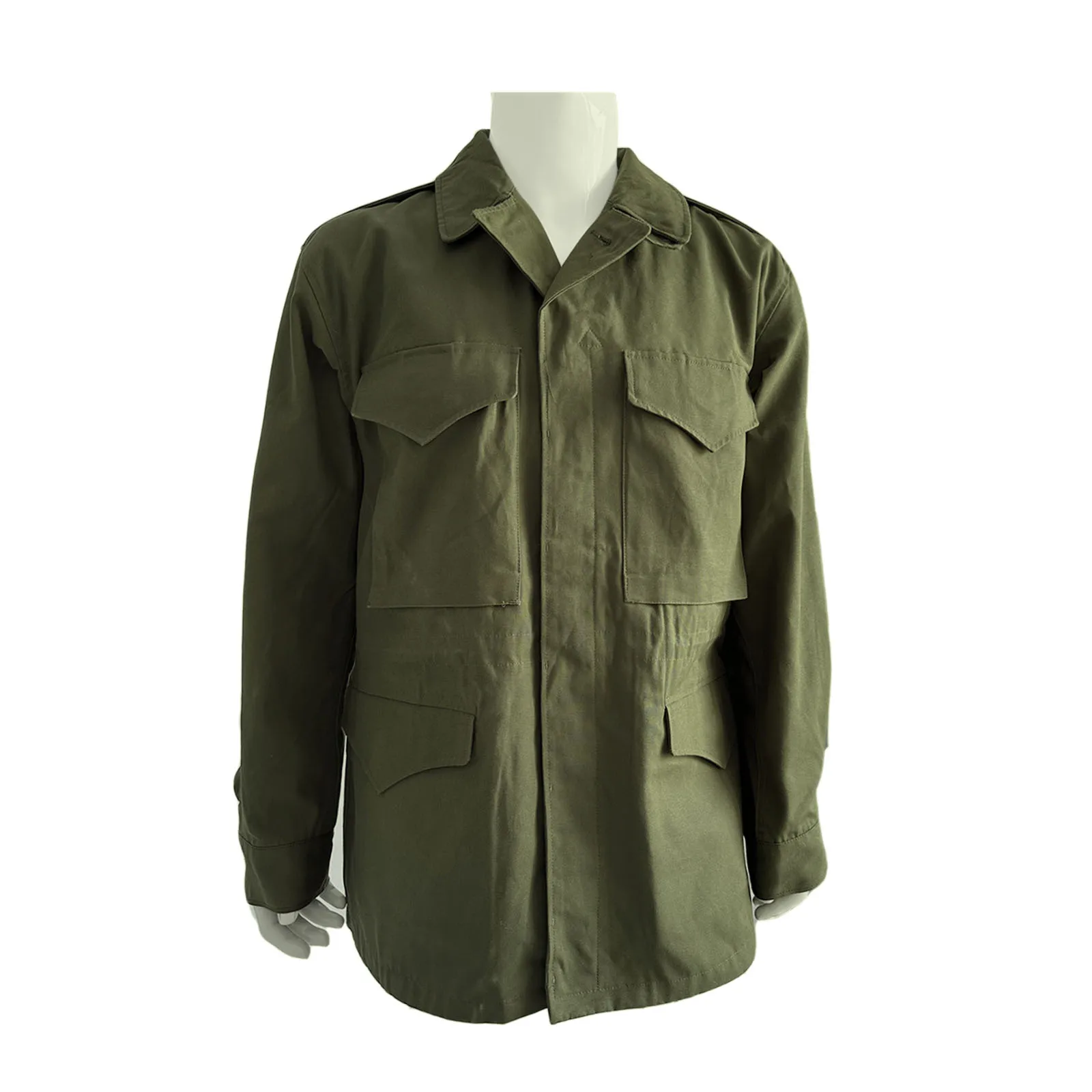 WW2 M43 Outdoor Jacket Tactics American Soldier Hooded Sport Loose Cotton Tactical Green Jacket M43