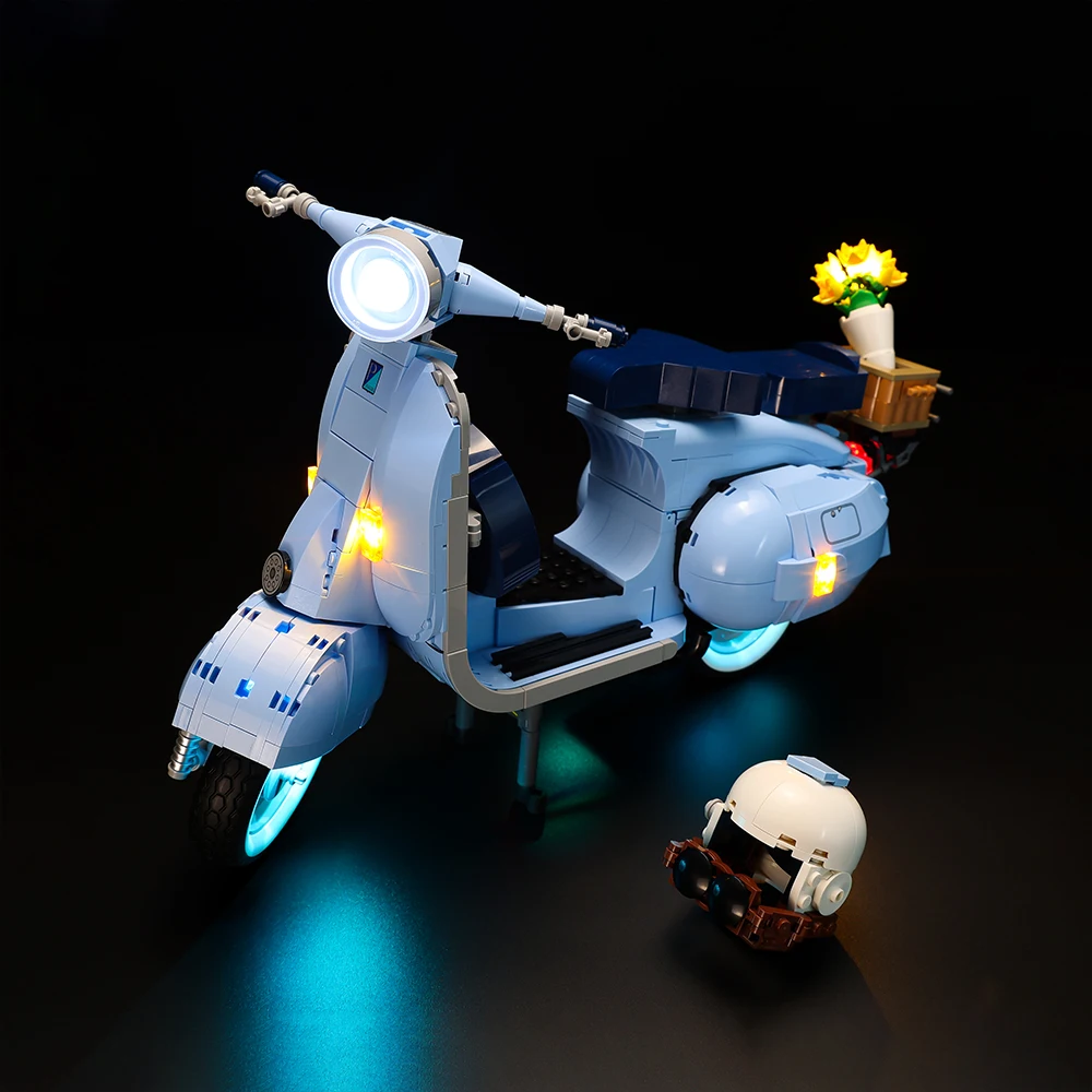 

Набор светодиодного освещения, подходящий для LEGO Vespa 125 10298, строительные блоки, игрушки-лампа «сделай сам» (модельные кирпичи в комплект не входят)