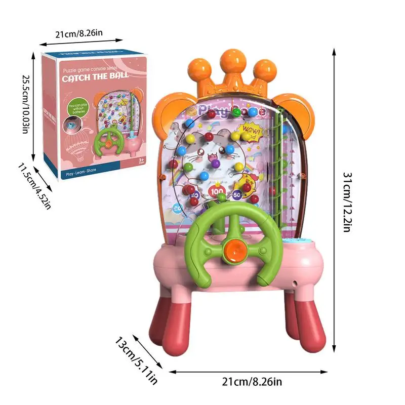 Juguete de laberinto de cuentas Montessori, juguete de gota de bola con música, habilidad motora fina, aprendizaje temprano, regalos de cumpleaños y Navidad