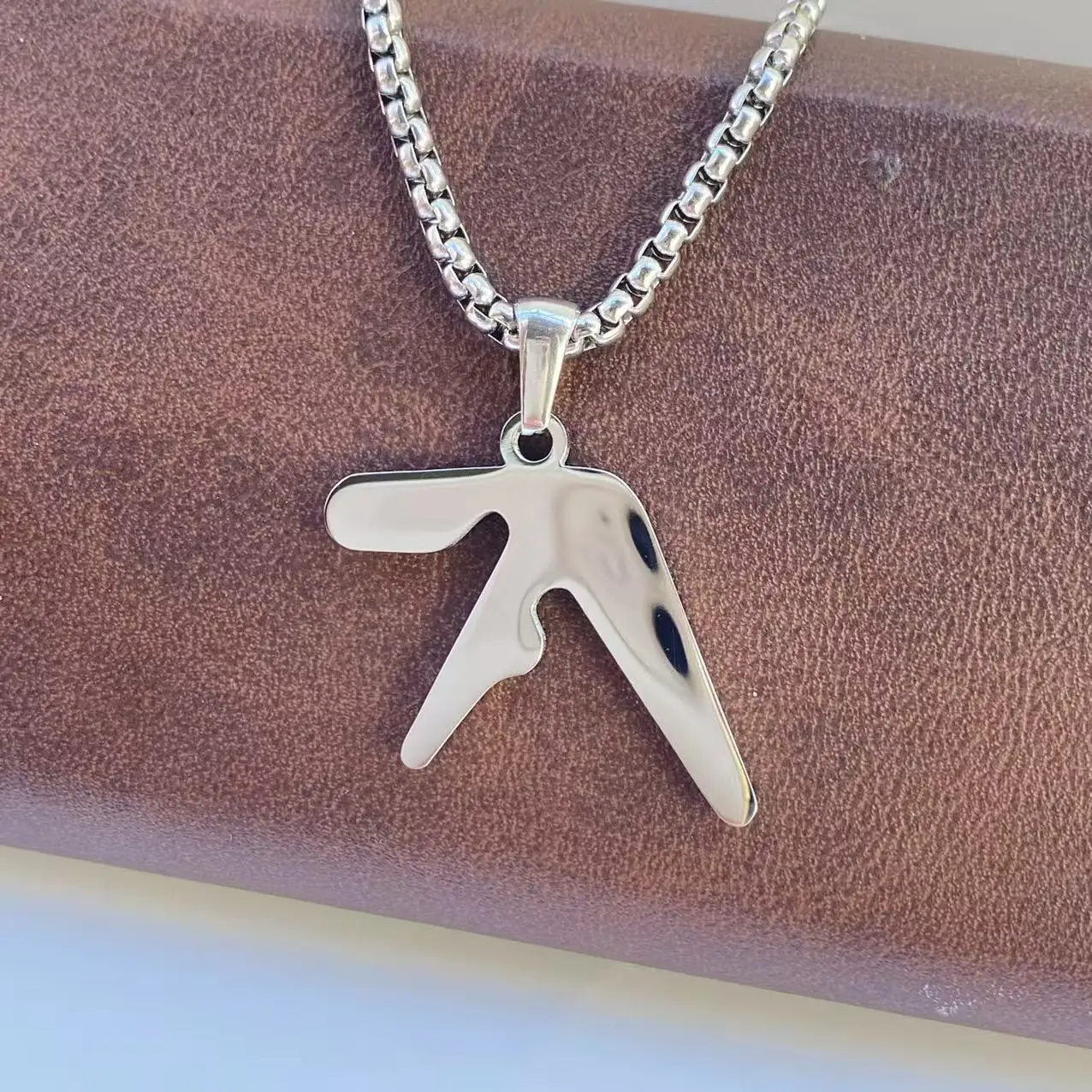 Customizable Hip-Hop Style Stainless Steel Necklace Creative Personalized Accessory