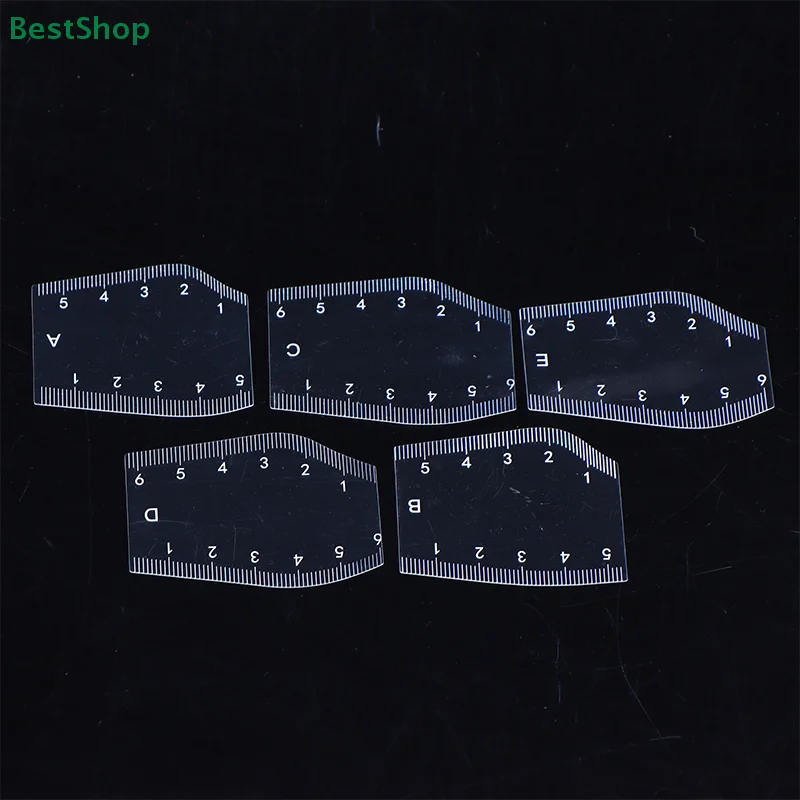 ♥♥♥Portable Instant Brow Shaper Drawing Eyebrow Design Ruler,Precision Shaping Tool,Long Lasting