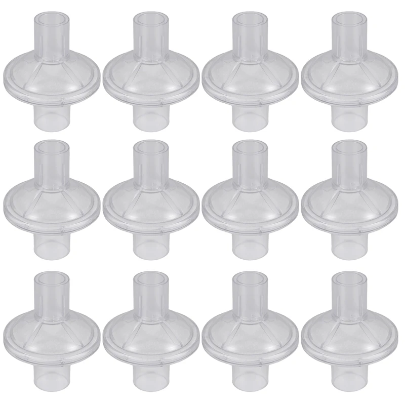 Viral In-Line Outlet Filter Compatible With For Resmed, Dreamstation CPAP/Bipap Machine, 12 Packs